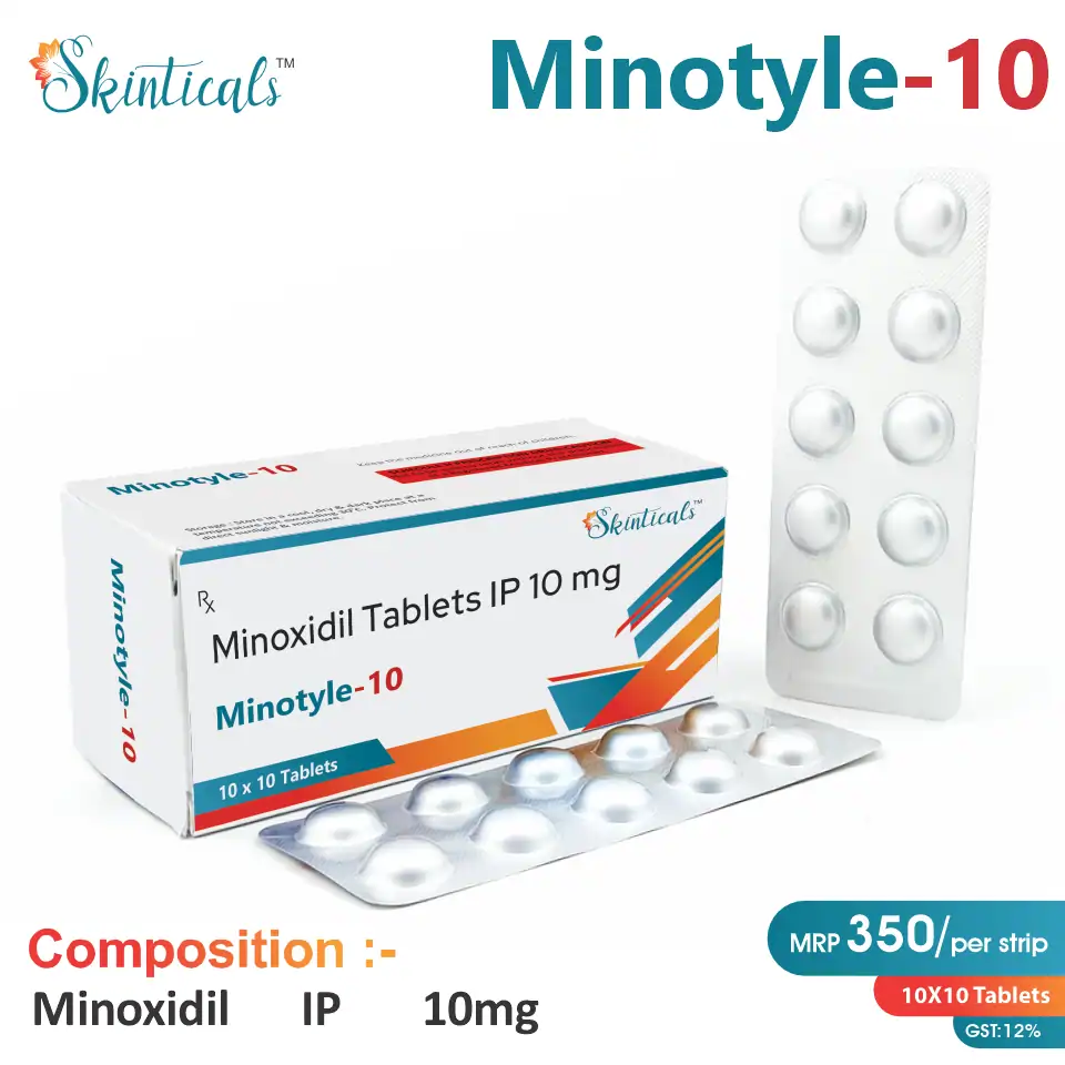 Minoxidil 10mg Tablet | Antihypertensive Segment | Best Price for PCD Pharma Franchise